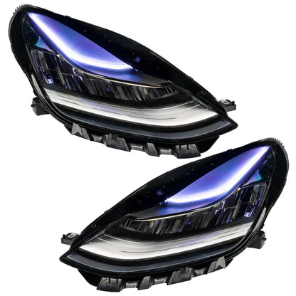 ORACLE Tesla Model 3 ColorSHIFT DRL Kit | Model 17-21 (1286-504)