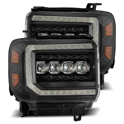 AlphaRex NOVA LED Headlights | GMC Sierra 14-19 3500 HD (880617)