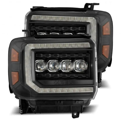 AlphaRex NOVA LED Headlights | GMC Sierra 14-19 3500 HD (880617)