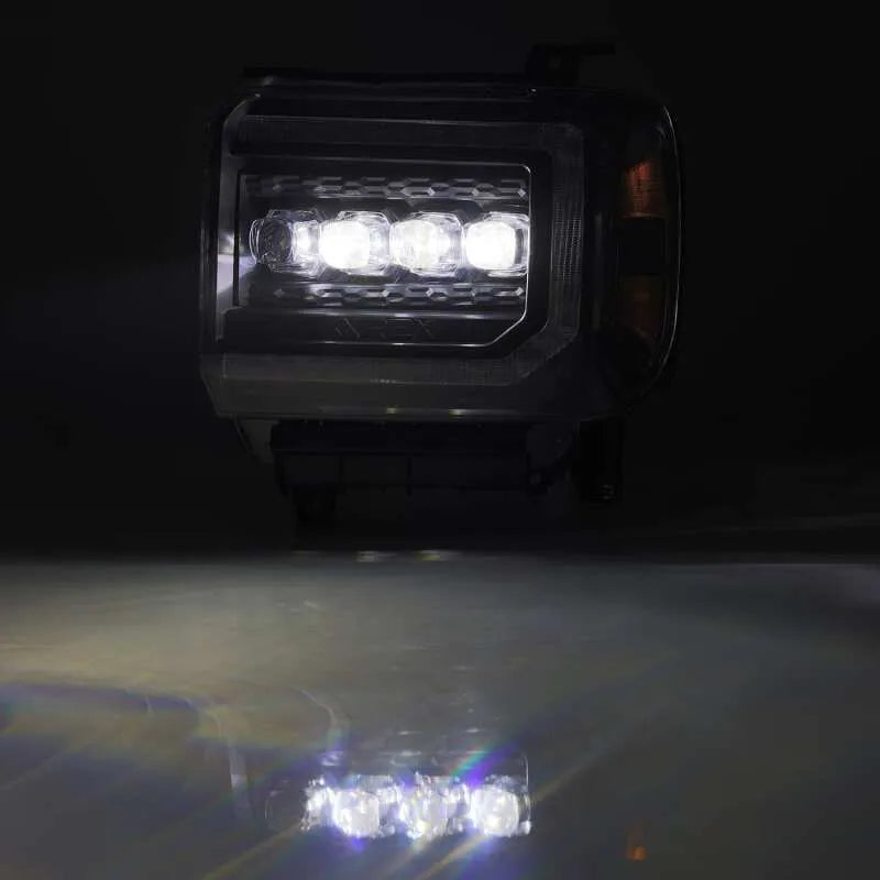 AlphaRex NOVA LED Headlights | GMC Sierra 14-19 3500 HD (880617)