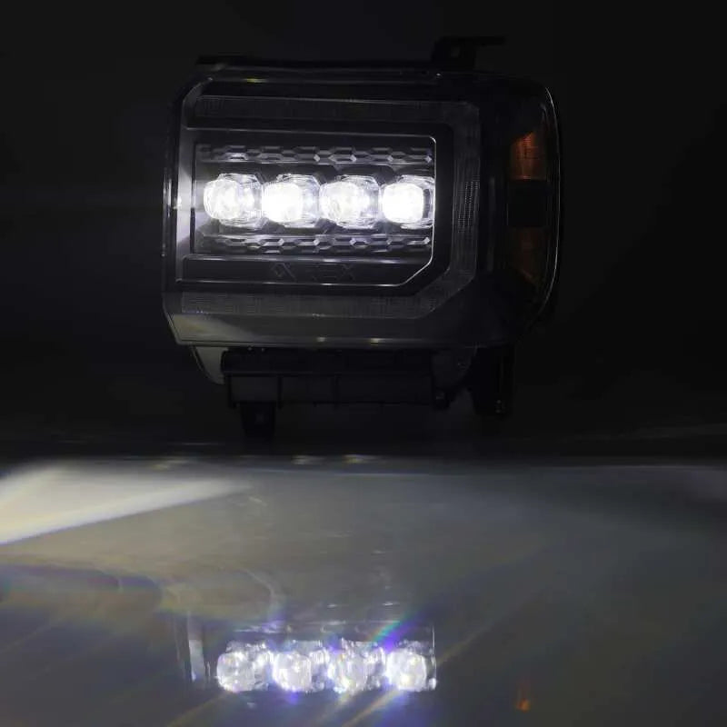 AlphaRex NOVA LED Headlights | GMC Sierra 14-19 3500 HD (880617)