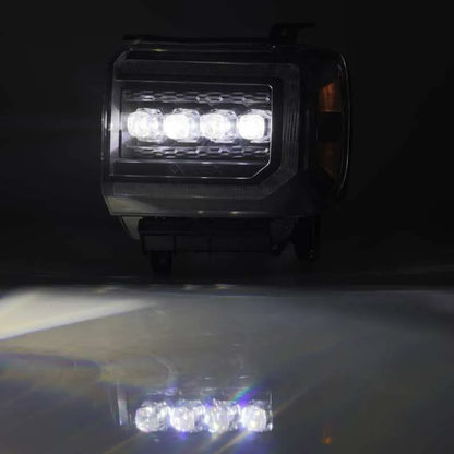 AlphaRex NOVA LED Headlights | GMC Sierra 14-19 3500 HD (880617)