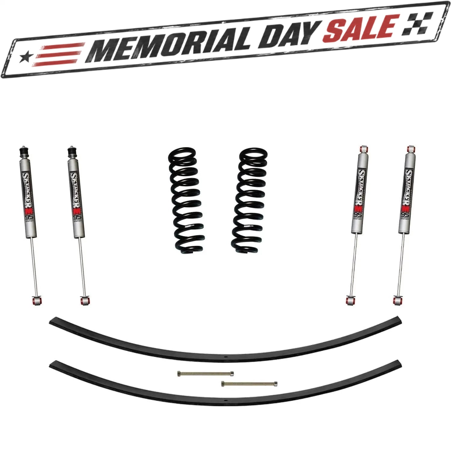 Skyjacker F820K-M 4" Suspension Lift Kit w/Shocks for 08-11 Ford F250 Gas