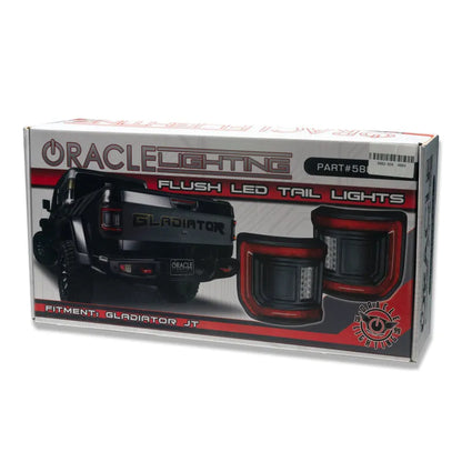 Oracle Gladiator JT Flush Mount LED Tail Lights | Jeep Gladiator (5882-504)