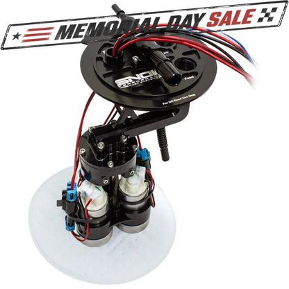 Snow 15-21 Ford F-150 Truck Fuel Hat - Dual Pump