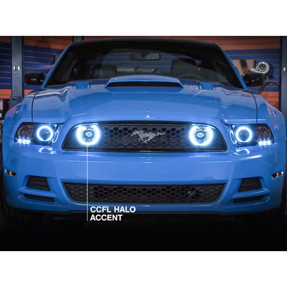 Raxiom 13-14 Ford Mustang CCFL Halo Fog Lights | 2007-14 Mustang (49177)
