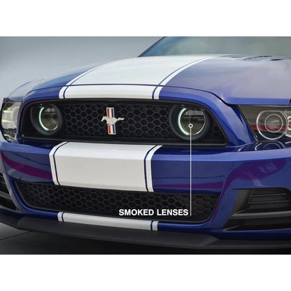 Raxiom 13-14 Ford Mustang CCFL Halo Fog Lights | 2007-14 Mustang (49177)