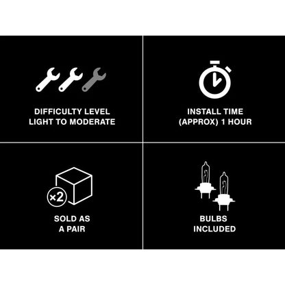 Raxiom 13-14 Ford Mustang CCFL Halo Fog Lights | 2007-14 Mustang (49177)