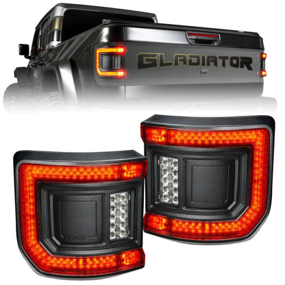 ORACLE Jeep Gladiator JT Flush Mount LED Tail Lights | 2019-26 Gladiator (5882-504-T)