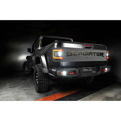 ORACLE Jeep Gladiator JT Flush Mount LED Tail Lights | 2019-26 Gladiator (5882-504-T)
