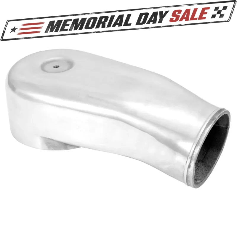 Spectre Plenum 4in. OD x 9in. (Air Cleaner to Stud Inlet) - Single