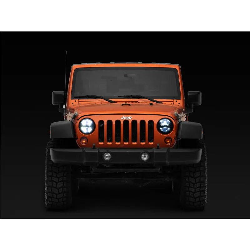 Raxiom Axial LED Headlights | Jeep Wrangler TJ/JK (97-18) (J108039)