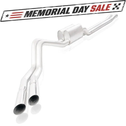 Stainless Works Dual 3.5in Side Exit Polished Tips | Ford F150 5.0L (15-25) (FT18CBL)