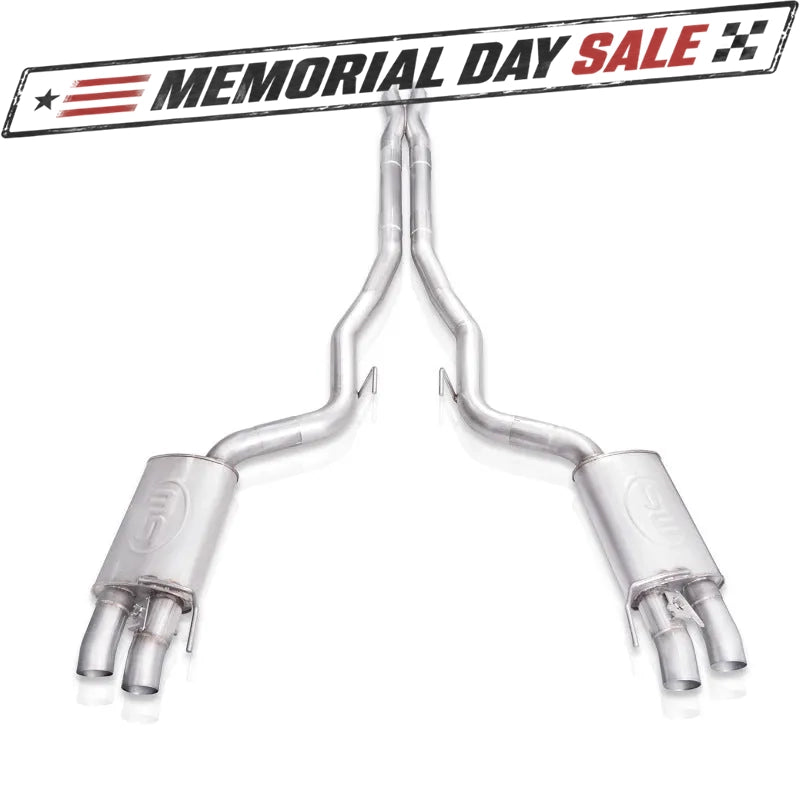 Stainless Works 2015+ Ford Shelby GT350 Redline Factory Connect X-Pipe Catback Exhaust w/Valves | Shelby GT350 (15+) (GT350CBXFCR)