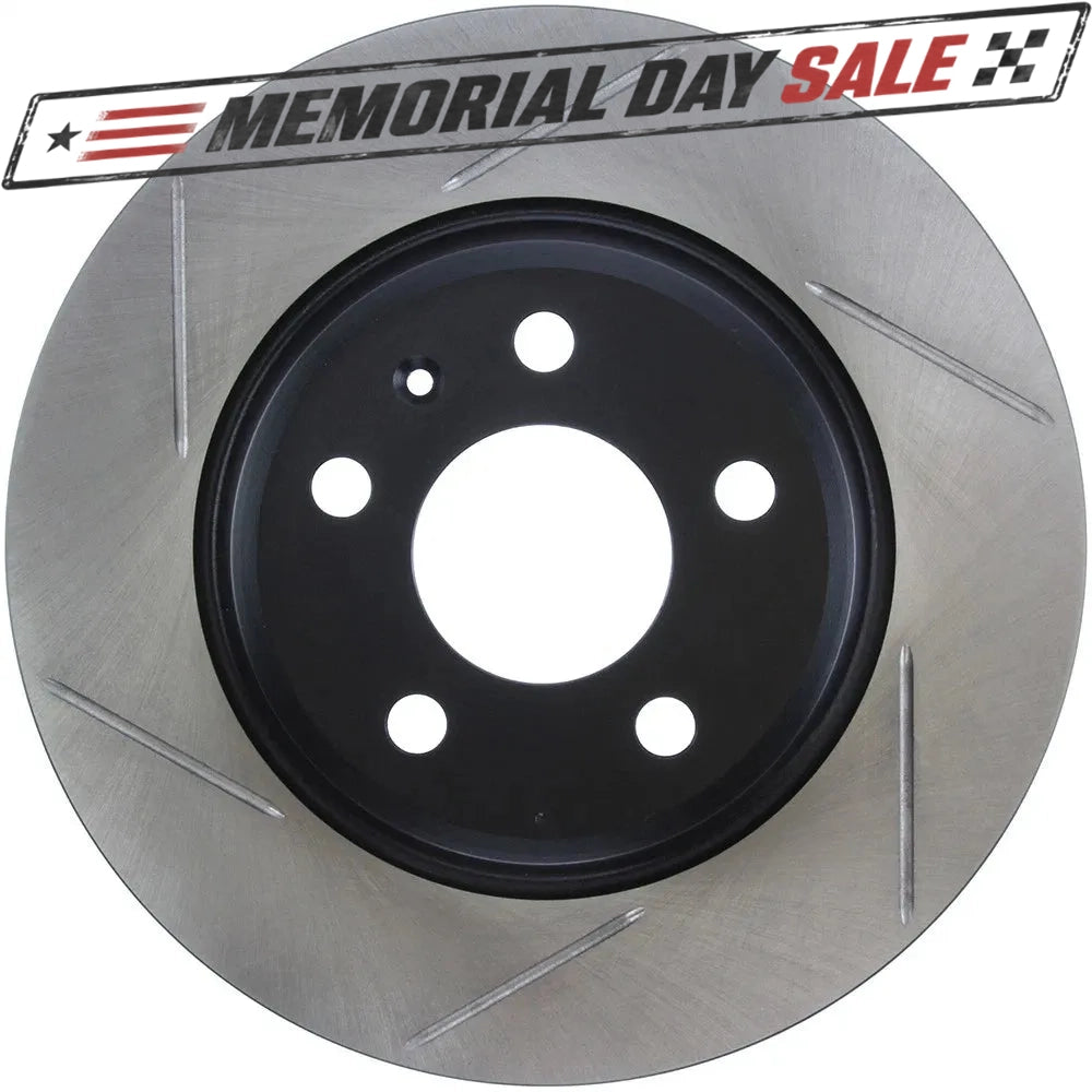 StopTech 126.33127SR Rear Right Slotted Brake Rotor for 09-19 Audi A4 / 09-17 Q5