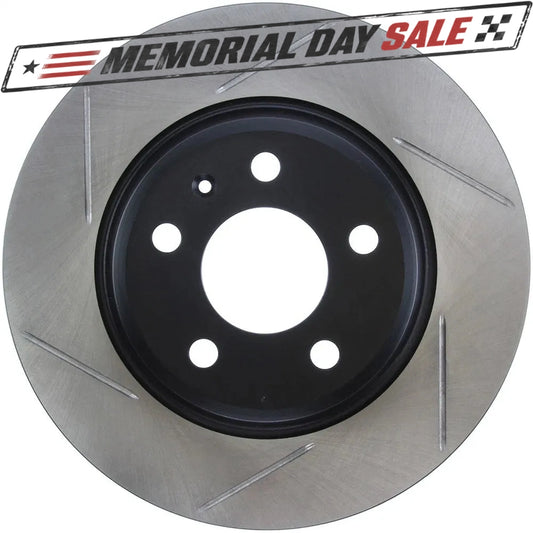 StopTech 126.33127SR Rear Right Slotted Brake Rotor for 09-19 Audi A4 / 09-17 Q5