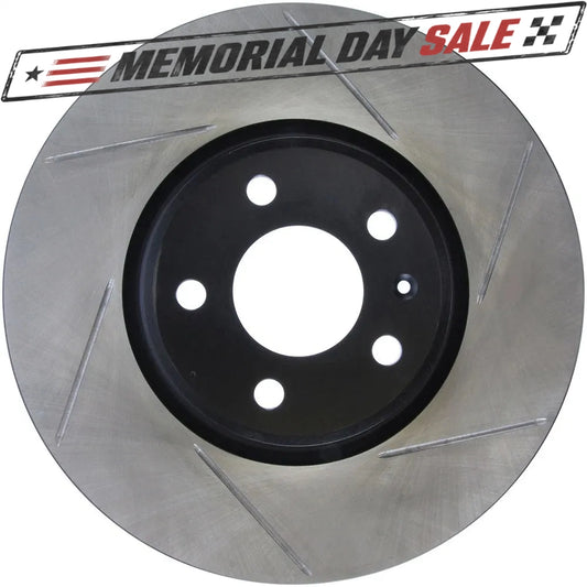 StopTech 126.33136SL Front Left Slotted Brake Rotor for 08-17 Audi A5 / 12-19 A6
