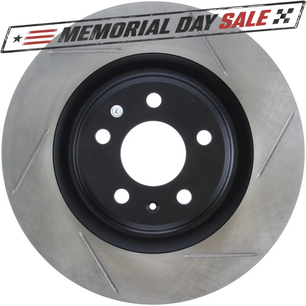 StopTech 126.33137SL Rear Left Brake Disc Rotor for 10-19 Audi S4 / 15-20 Macan