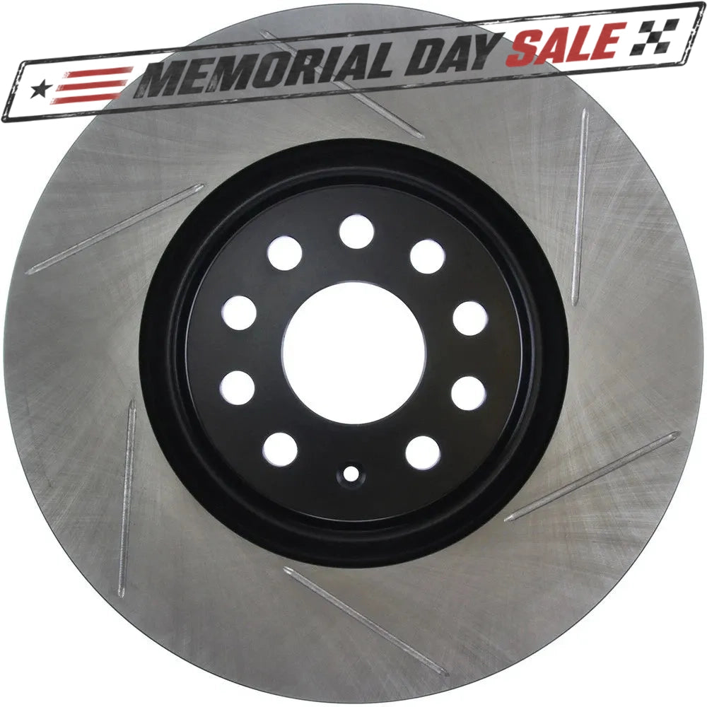 StopTech 126.33144SL Front Left Brake Disc Rotor for 12-17 VW CC / 15-19 Golf R