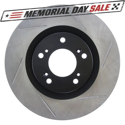 StopTech 126.40048CSL Front Left Slotted Disc Brake Rotor for 00-09 Honda S2000
