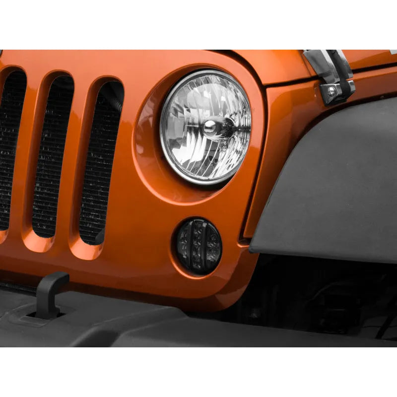 Raxiom 07-18 Jeep JK Axial Smoked LED Turn Signals | Jeep Wrangler JK (07-18) (J119943)