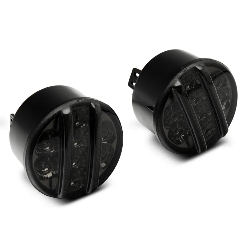 Raxiom 07-18 Jeep JK Axial Smoked LED Turn Signals | Jeep Wrangler JK (07-18) (J119943)