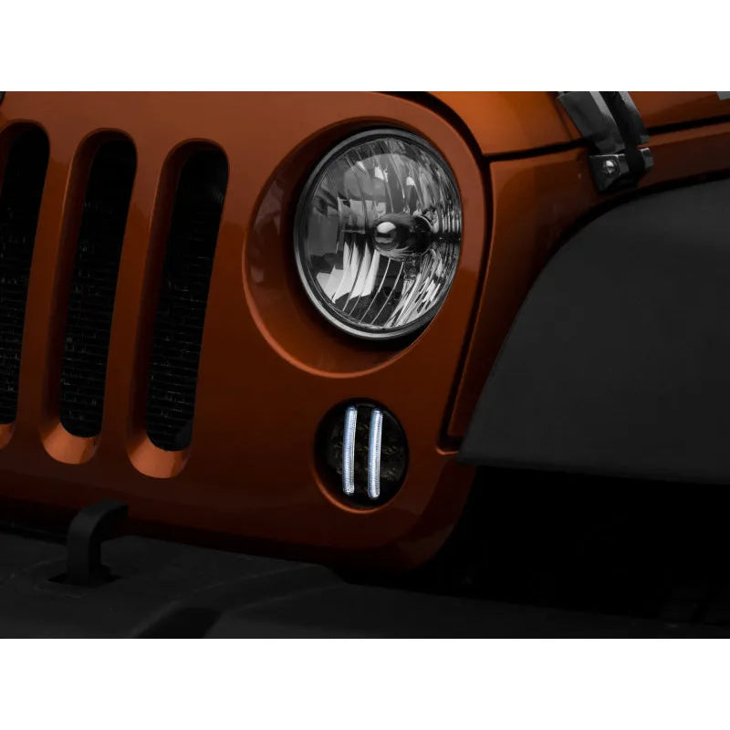 Raxiom 07-18 Jeep JK Axial Smoked LED Turn Signals | Jeep Wrangler JK (07-18) (J119943)