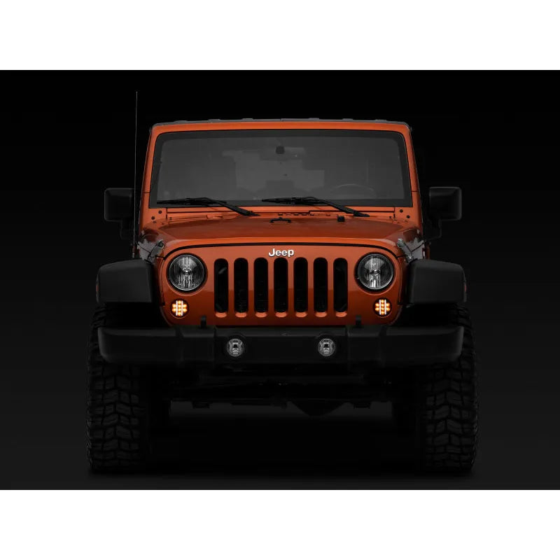 Raxiom 07-18 Jeep JK Axial Smoked LED Turn Signals | Jeep Wrangler JK (07-18) (J119943)