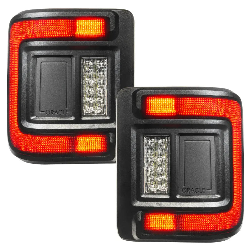 ORACLE Jeep JL/JT Flush Mount Tail Light Tinted | Jeep Wrangler JK/JL 07-26 (5884-504-T)