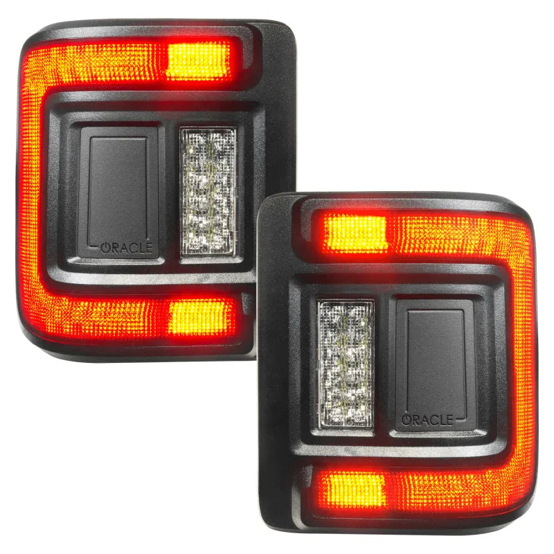 ORACLE Jeep JL/JT Flush Mount Tail Light Tinted | Jeep Wrangler JK/JL 07-26 (5884-504-T)