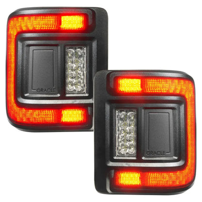 ORACLE Jeep JL/JT Flush Mount Tail Light Tinted | Jeep Wrangler JK/JL 07-26 (5884-504-T)