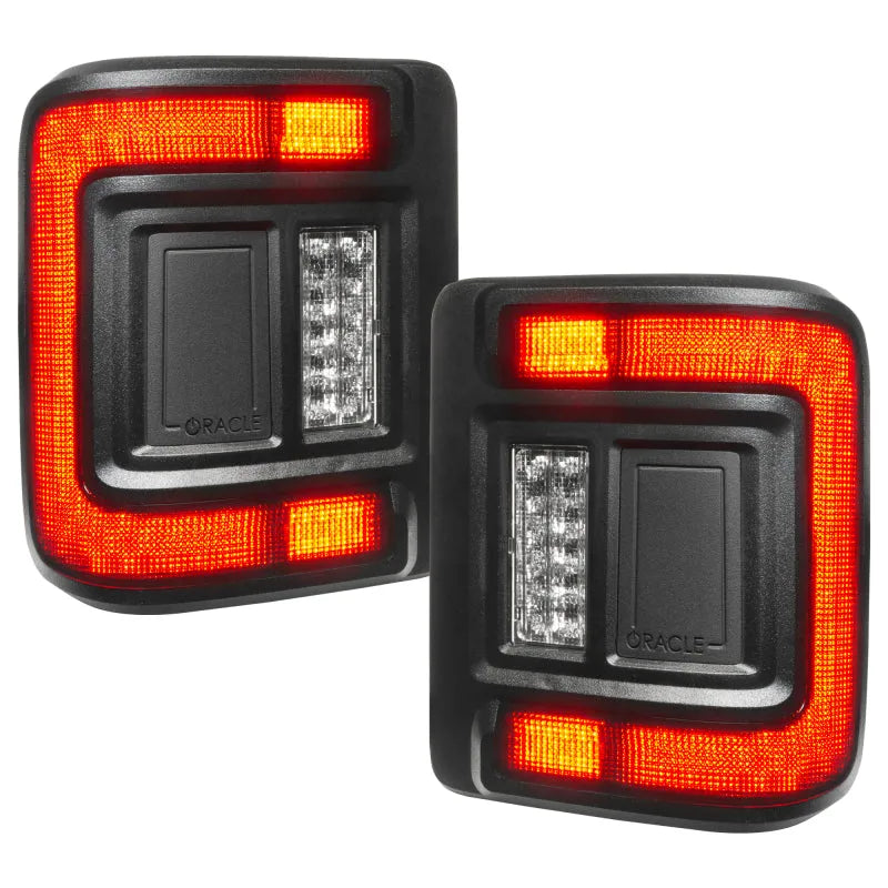 ORACLE Jeep JL/JT Flush Mount Tail Light Tinted | Jeep Wrangler JK/JL 07-26 (5884-504-T)