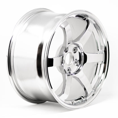 Volk Racing TE37 Saga SL M-Spec 18x9.5 +39 Chrome Plated Wheel