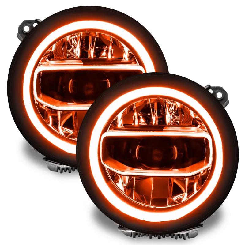 ORACLE Jeep JL/JT RGB+W Headlight DRL Kit | Jeep Wrangler JL/Gladiator JT 19-26 (1346-504)