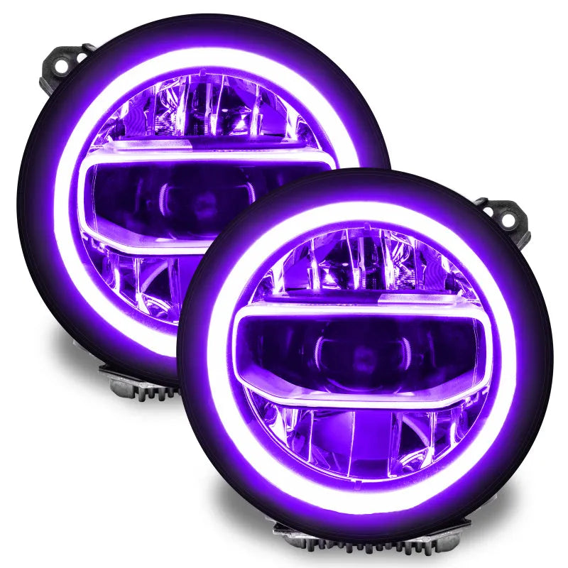 ORACLE Jeep JL/JT RGB+W Headlight DRL Kit | Jeep Wrangler JL/Gladiator JT 19-26 (1346-504)