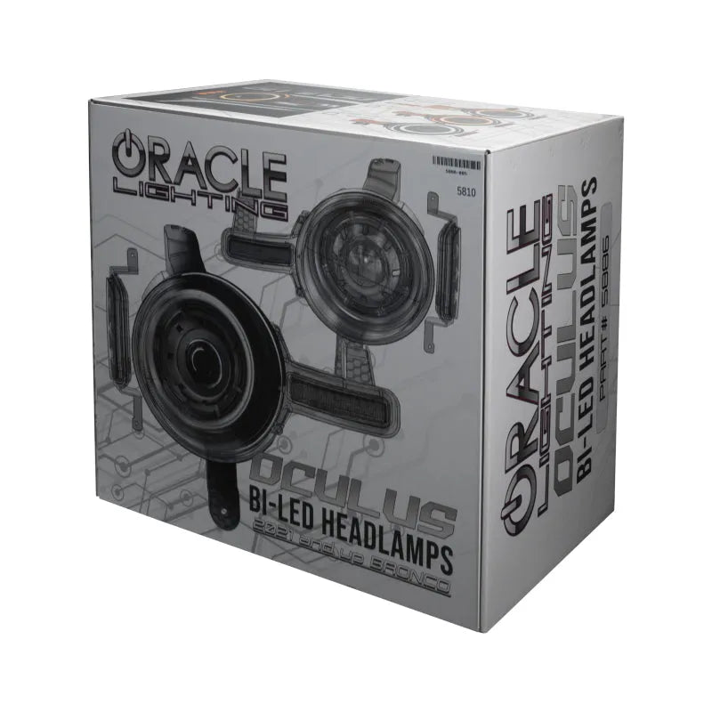 Oracle 2021+ Ford Bronco Oculus Bi-LED Headlights | Bronco (U725) (5886-005)