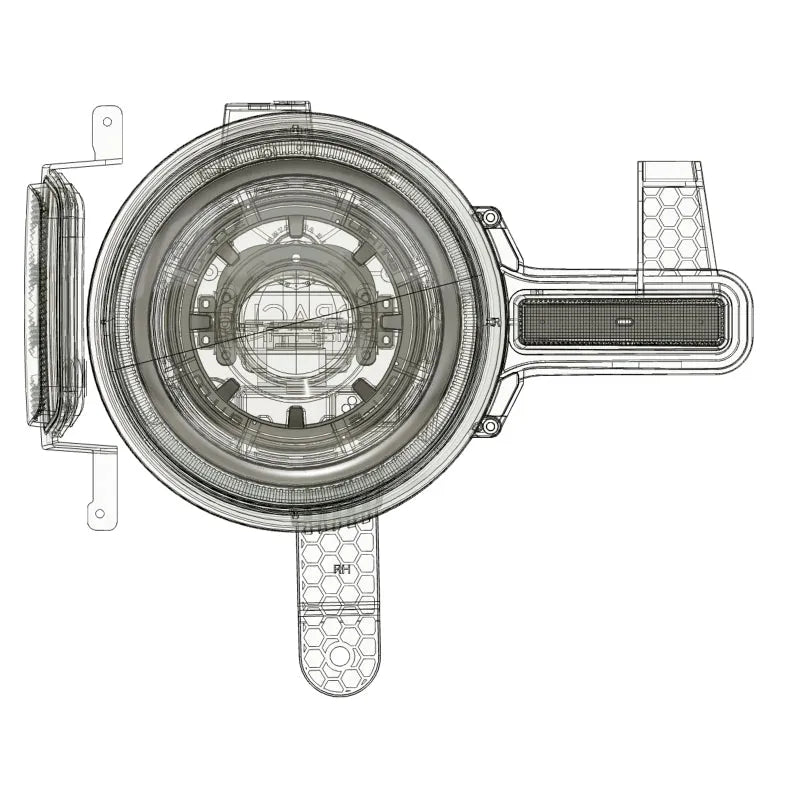 Oracle 2021+ Ford Bronco Oculus Bi-LED Headlights | Bronco (U725) (5886-005)