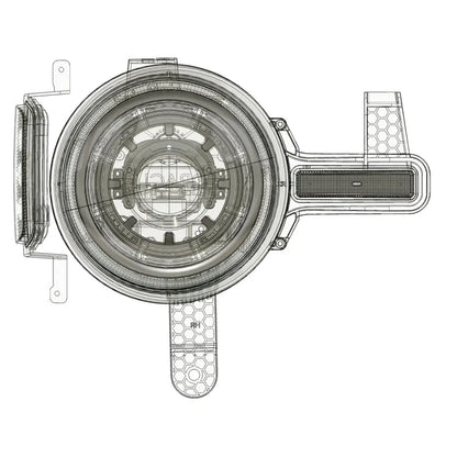 ORACLE 21+ Ford Bronco Bi-LED Headlights | Ford Bronco VI (U725) (5886-023)