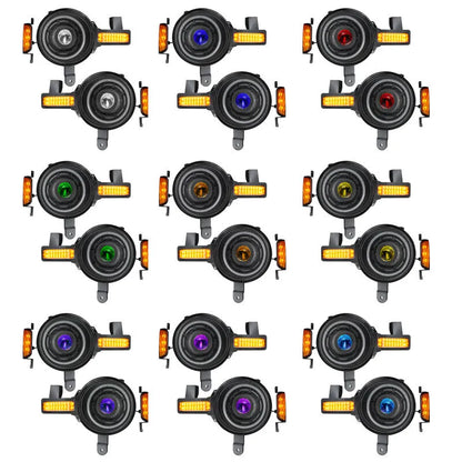 Oracle 2021+ Ford Bronco Oculus Bi-LED Headlights - ColorSHIFT RGB+W | Bronco (U725) (5886-BC2)