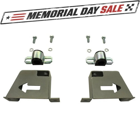 Whiteline Rear Sway Bar Brace Brackets and Bushings - 24mm - KBR18-24