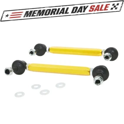 Whiteline Universal Swaybar Link Kit-Heavy Duty Adj Steel Ball w/ 10mm Ball/Ball (KLC140-195)