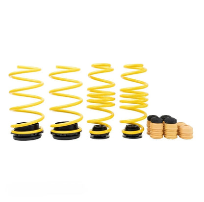 ST Suspensions ST Adjustable Lowering Springs - 2017-2020 Audi A4 Sedan w/o Electronic Damper