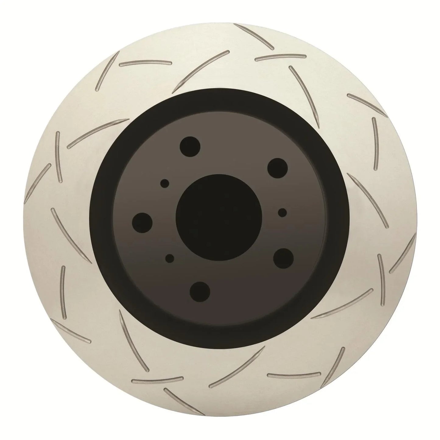 DBA T3 4000 Series Front Slotted Brake Rotor | Mitsubishi Lancer Evo X (08-15) (DBA42224S)