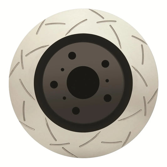 DBA T3 4000 Series Front Slotted Brake Rotor | Mitsubishi Lancer Evo X (08-15) (DBA42224S)