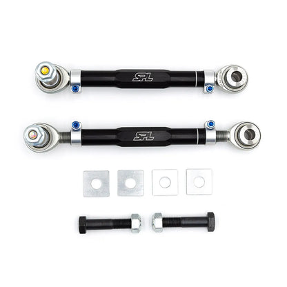 SPL Parts Titanium Rear Toe Arms w/Eccentric Lockout - 2008-2021 Subaru Impreza WRX (GR/VA)