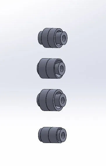 SPL Parts Rear Spherical Knuckle Bushing Kit - 2016-2023 Mazda MX-5 Miata (ND)