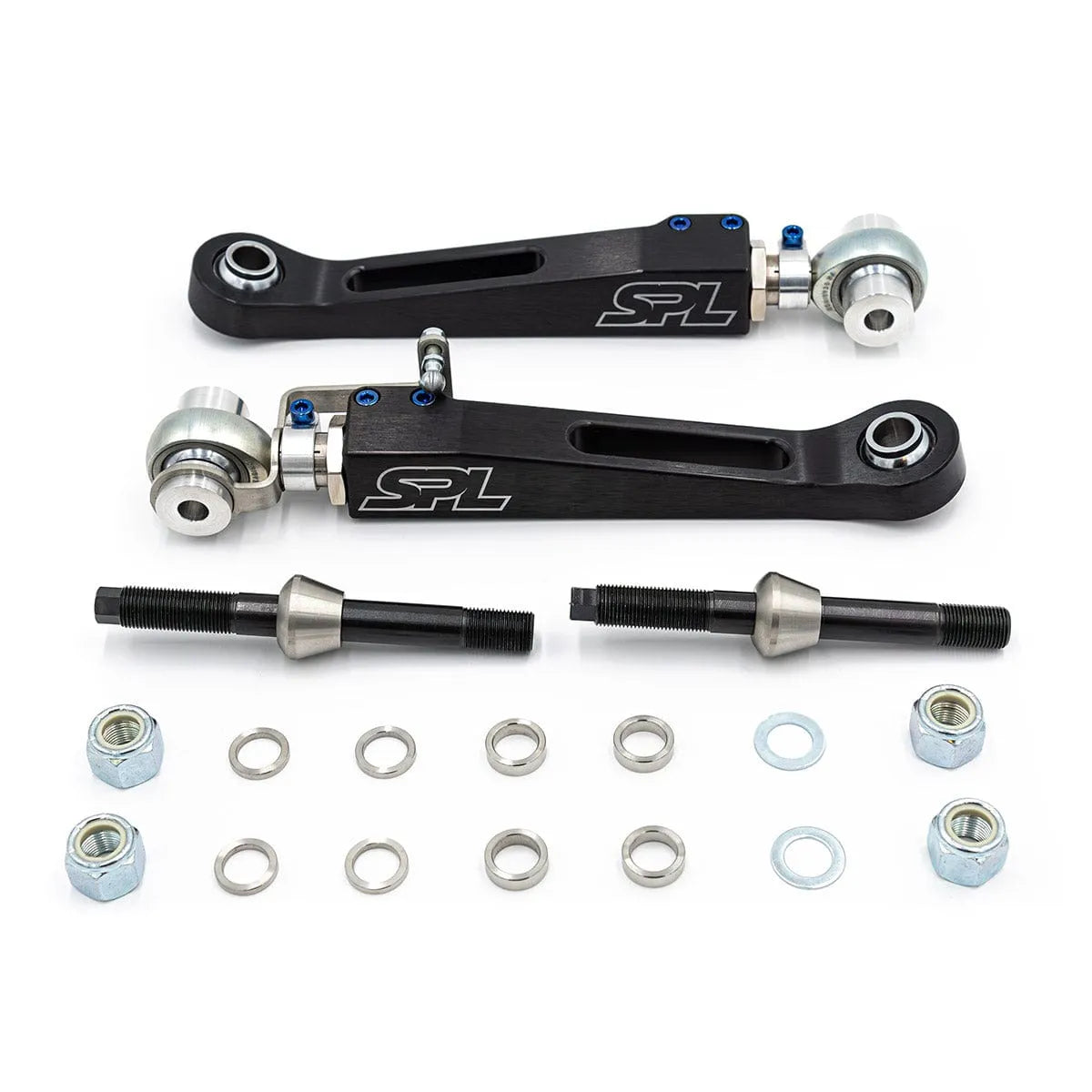 SPL Parts Titanium Front Lower Control Arms - 2014-2020 BMW 4 Series xDrive AWD (F32/F33/F36)