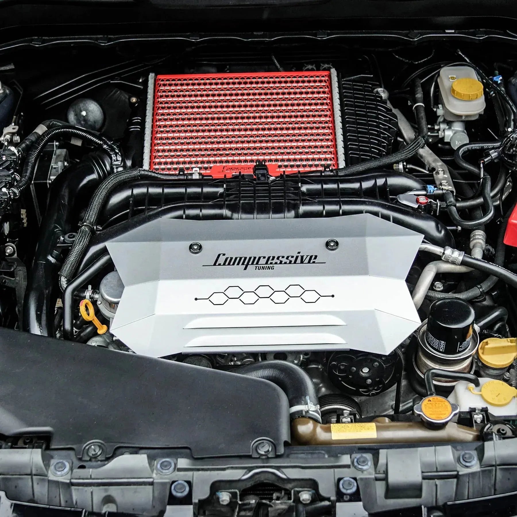 Compressive Tuning Diamond Engine Cover 2015-2021 WRX