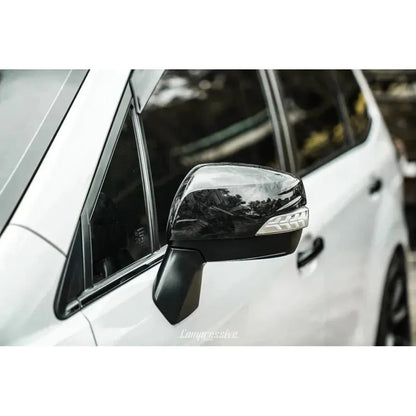 Compressive Tuning Carbon Fiber Mirror Caps 2019-2023 Forester / 2018-2023 Crosstrek