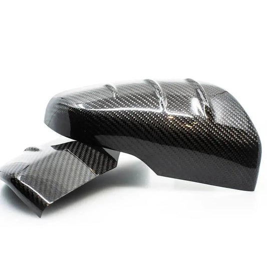 Compressive Tuning Carbon Fiber Mirror Caps | Subaru Impreza/Outback/Legacy/Ascent (MRCAP-FCF-2N)